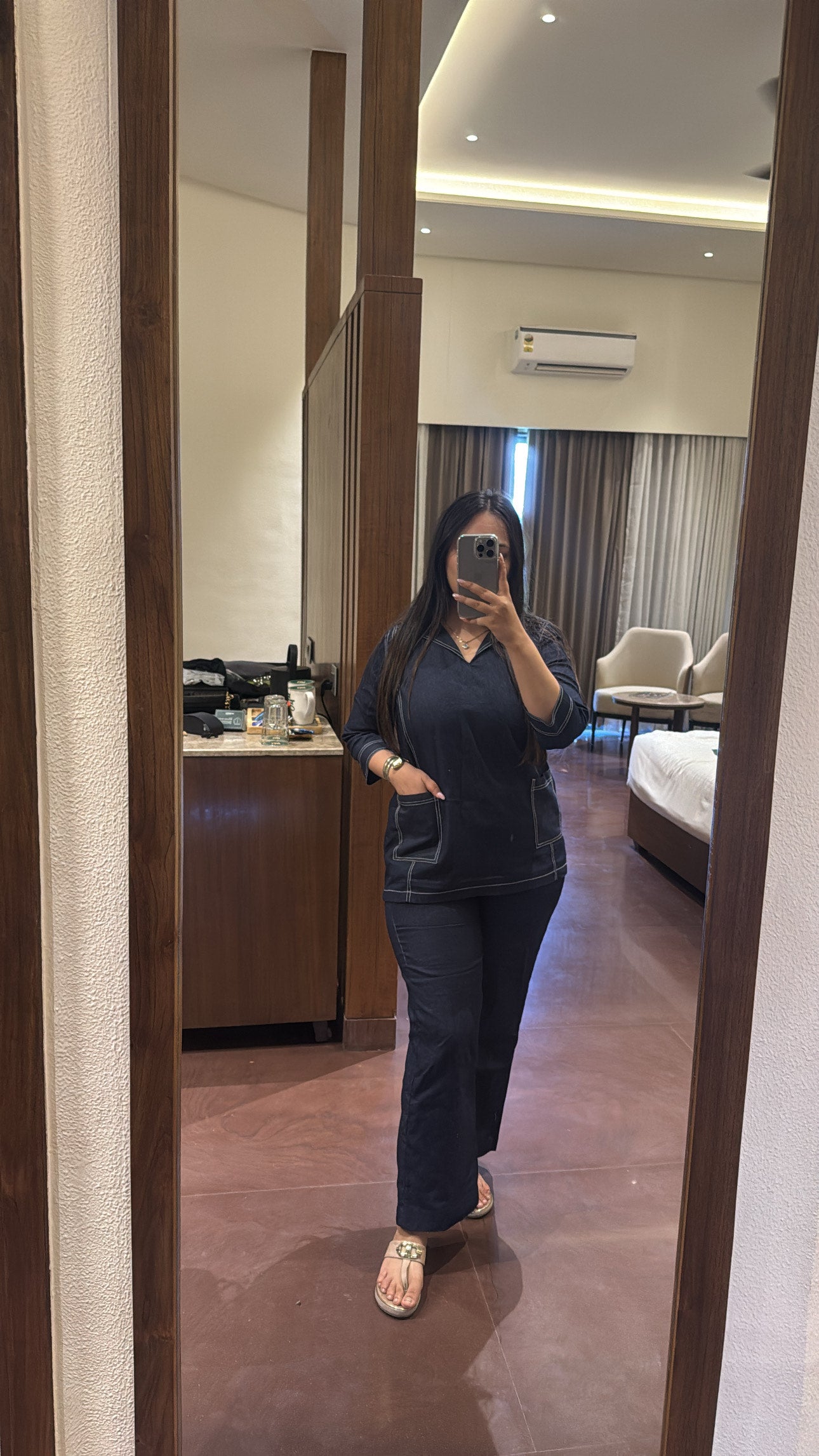 Midnight Blue Comfort Co-ord Set