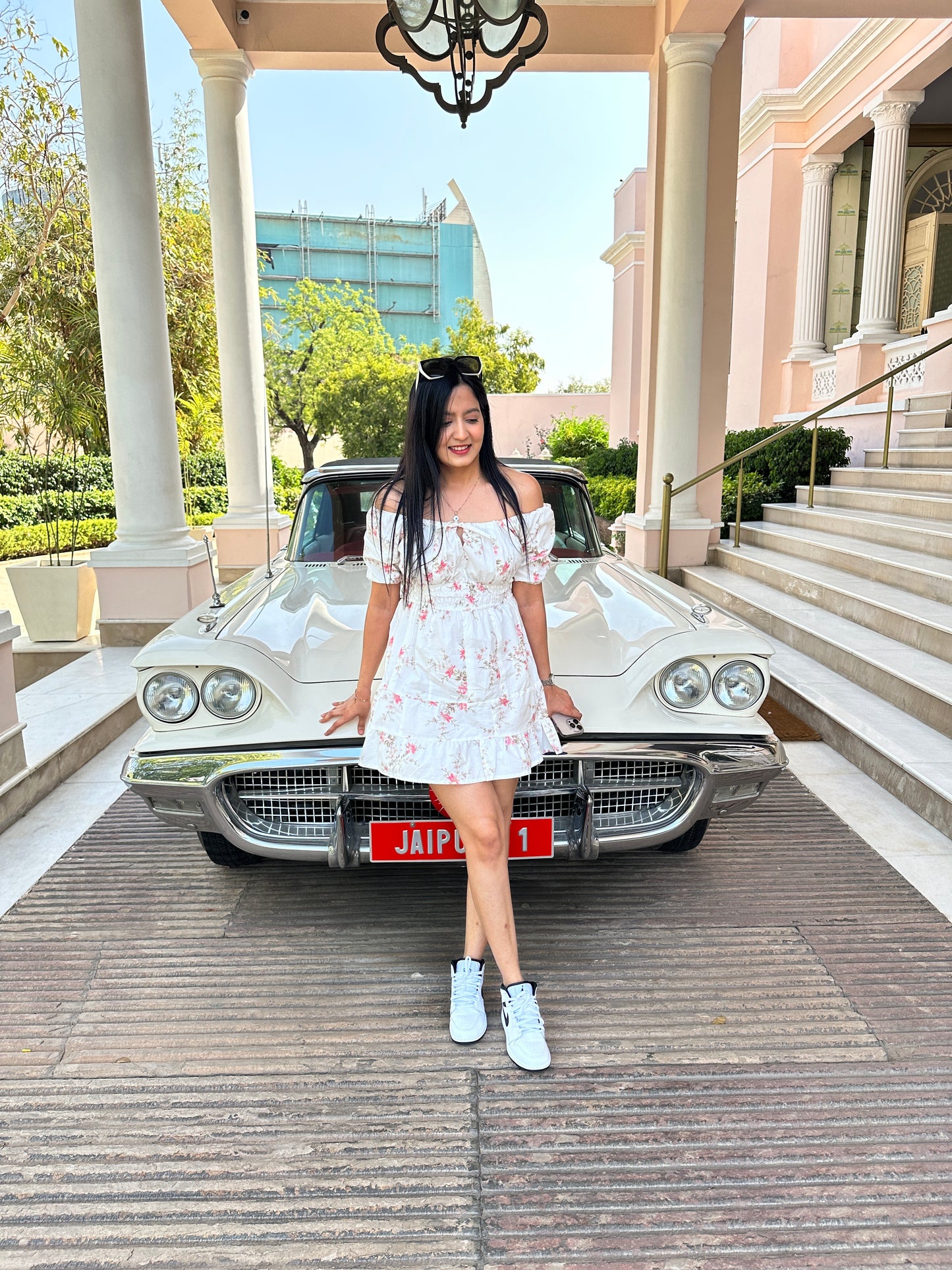 Blush Bloom Mini Dress